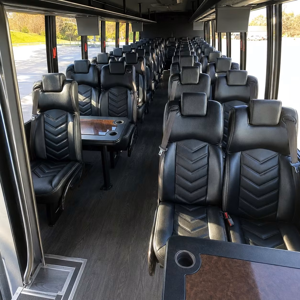 30 passenger minibus inside