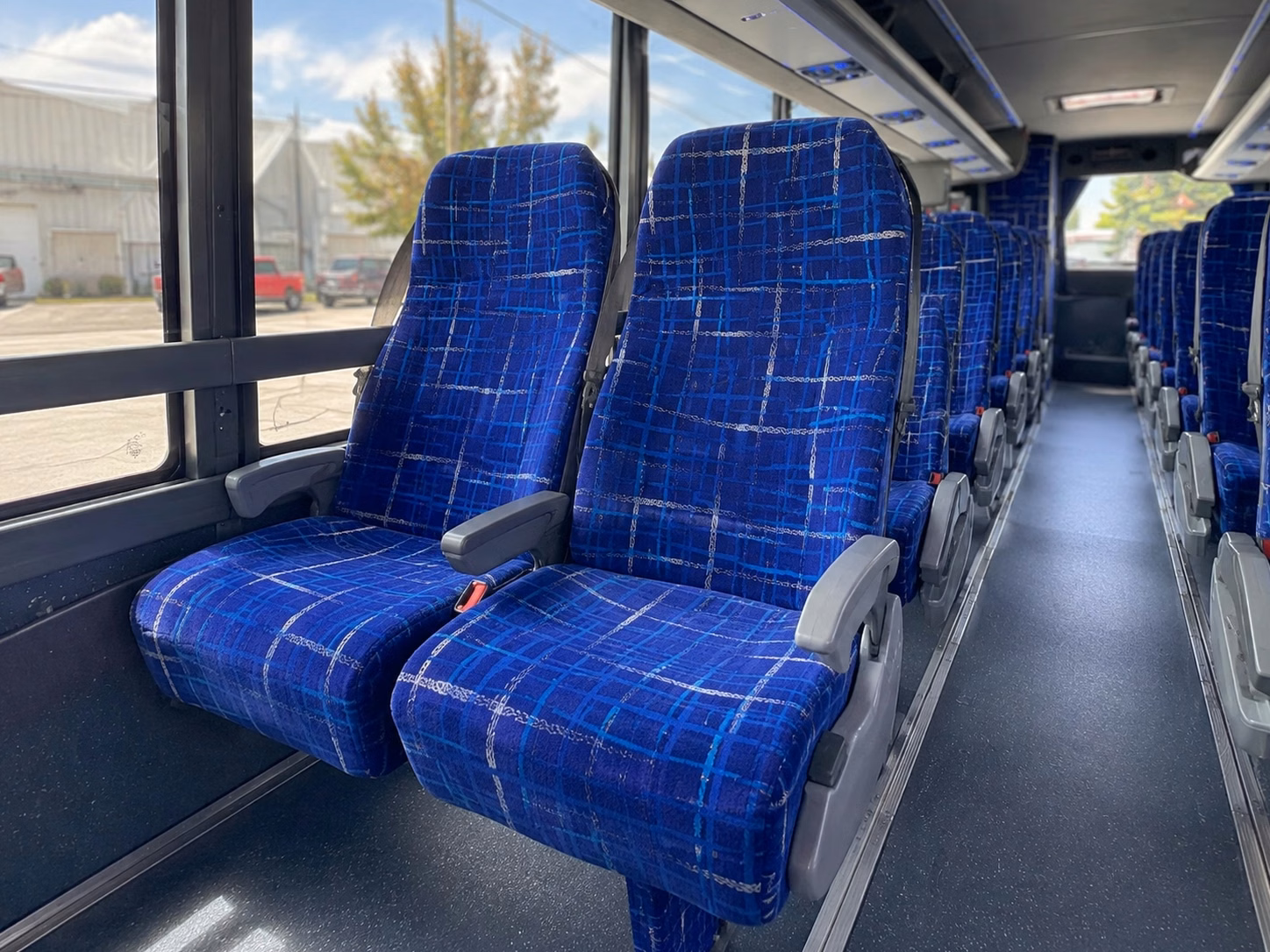 bethlehem charter bus rental interior