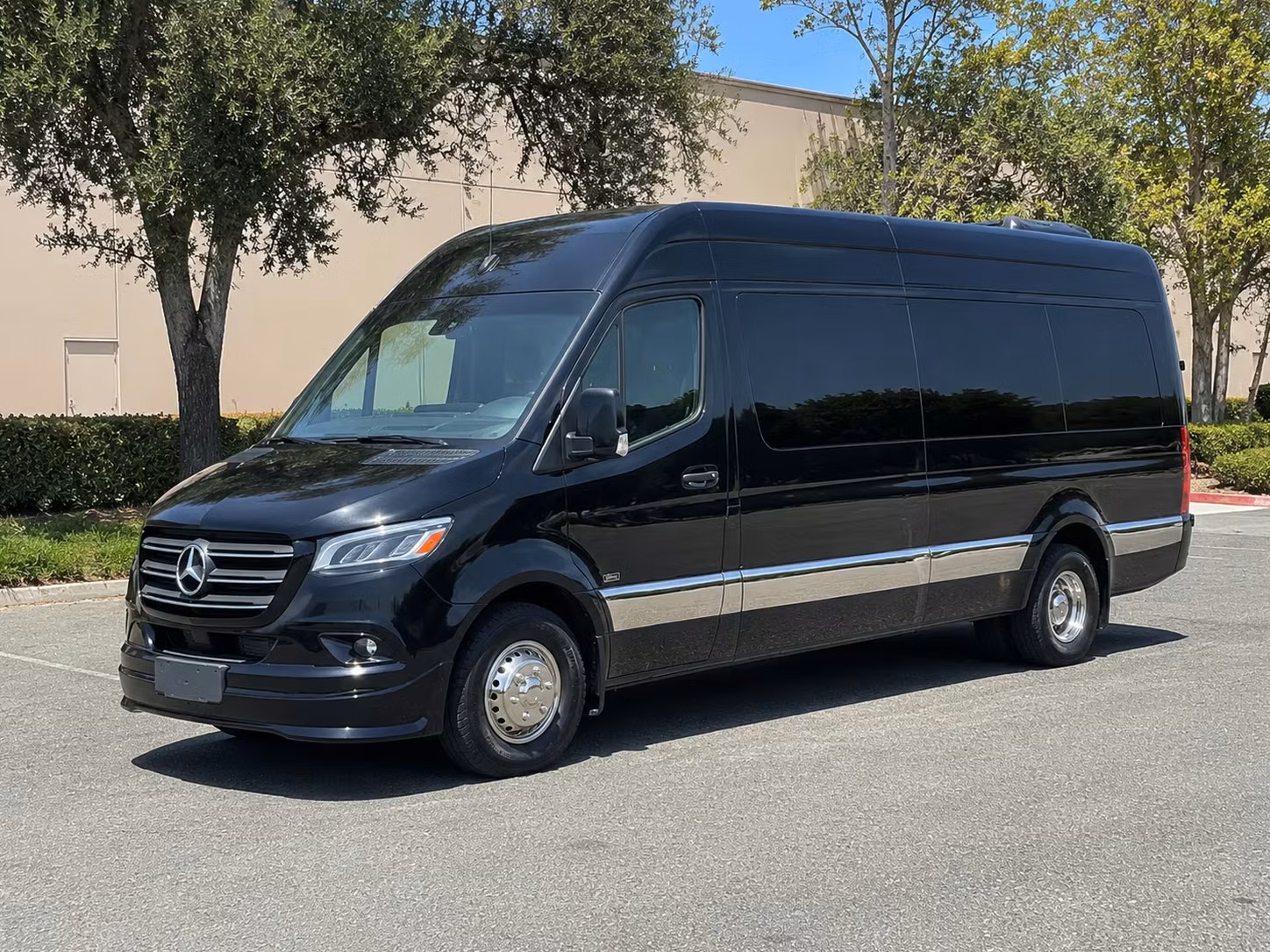 sprinter van with driver